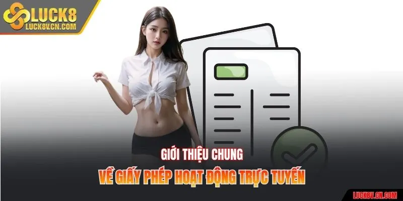 Giới thiệu chung về giấy phép hoạt động trực tuyến