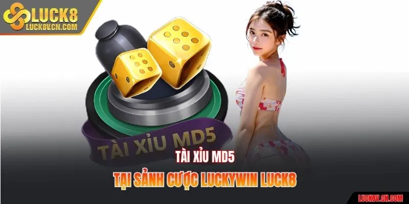 Tài xỉu md5 tại sảnh cược Luckywin Luck8